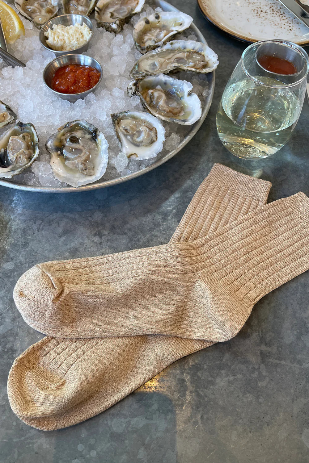 Glitzer Socken