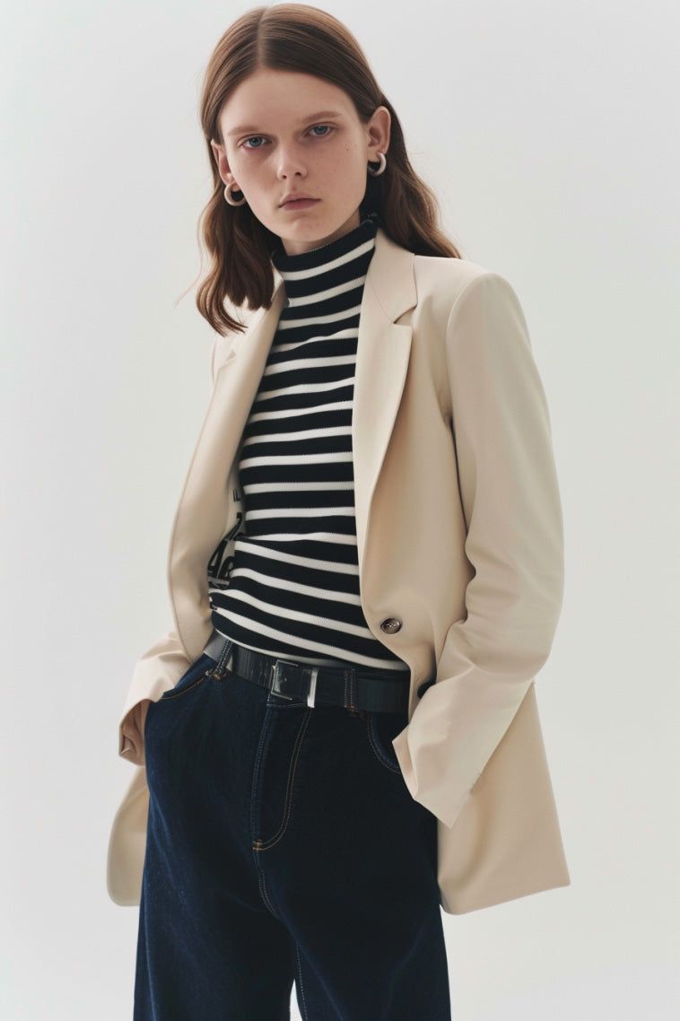 Sommerblazer Damen beige | THE NEW SOCIETY