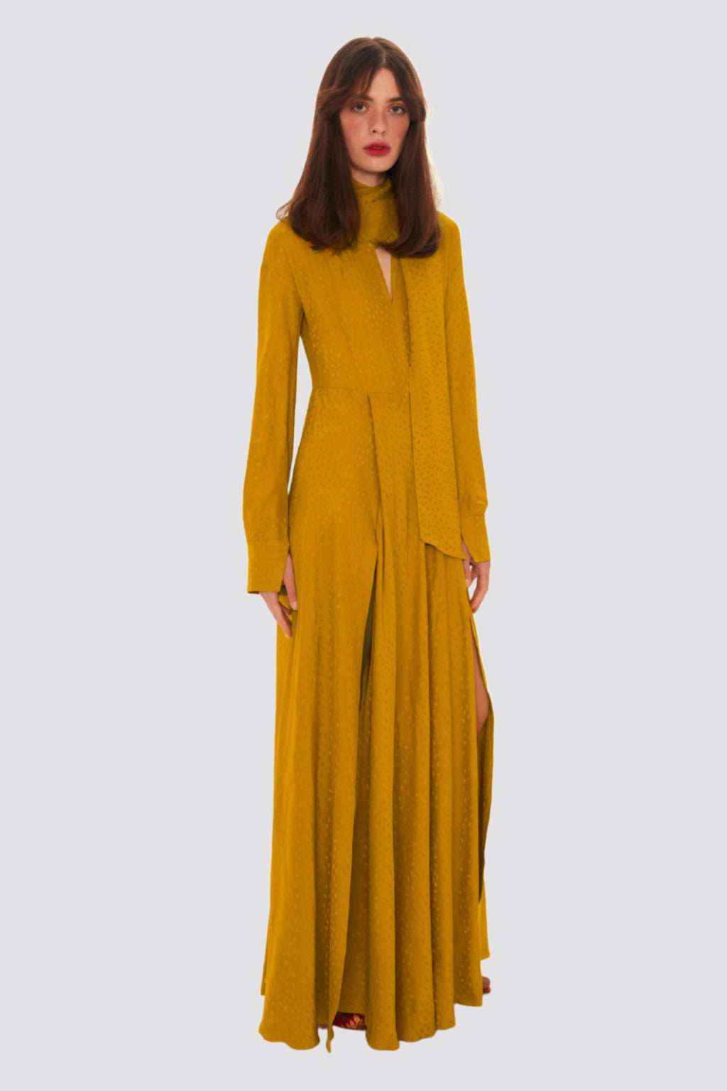 ANNA OCTOBER - London Dress - mustard