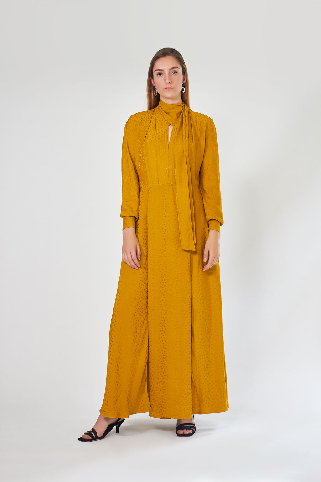 ANNA OCTOBER - London Dress - mustard