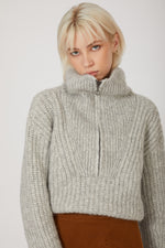 Bonnie Sweater - heather grey