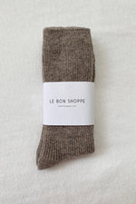 Winter Sparkle Socken – Muskatnuss
