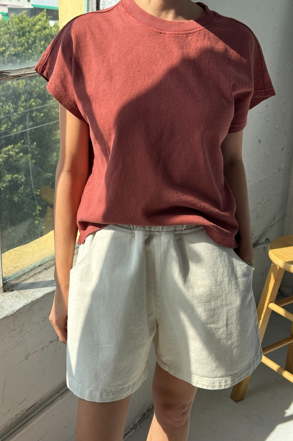 T-shirt Jeanne - Brique