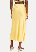 Janiyah Midi Skirt - yellow