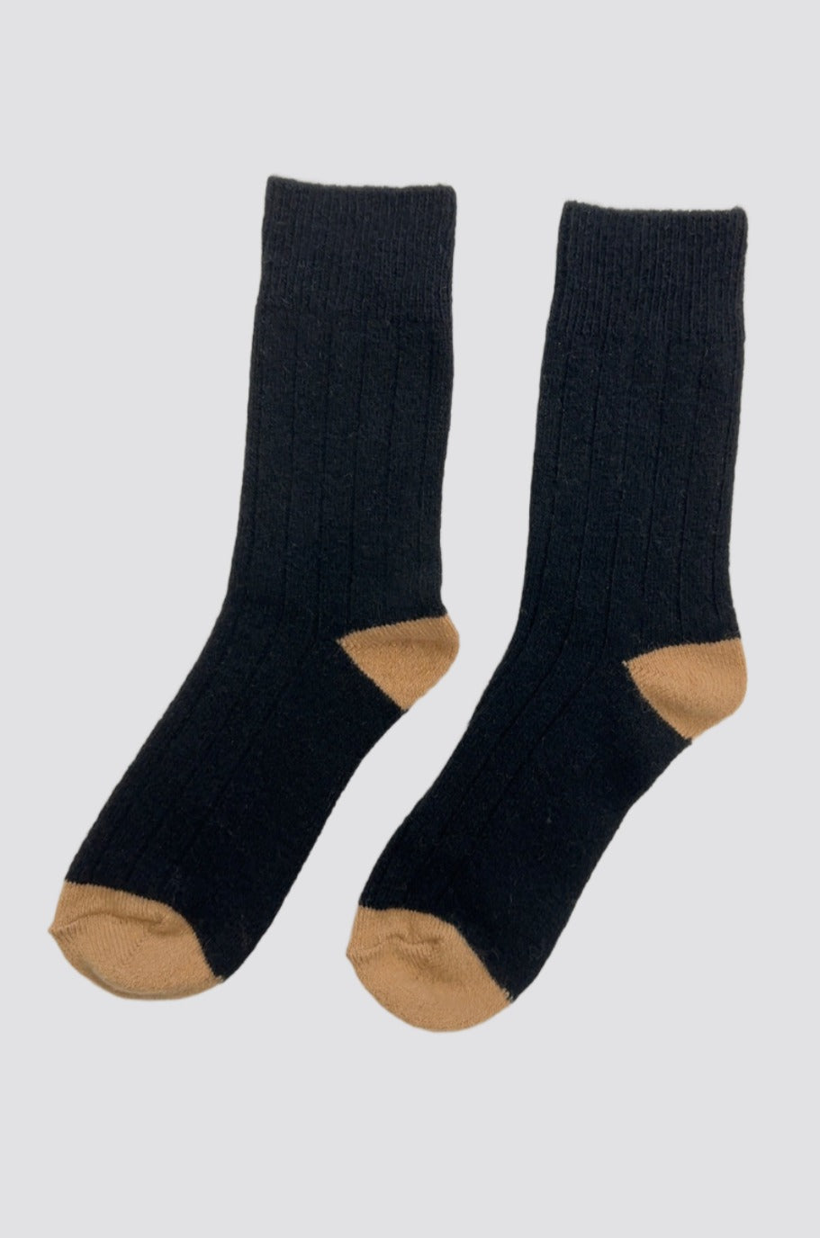 Klassische Socken aus Kaschmir - Schwarz
