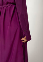 Byrds Dress - deep purple