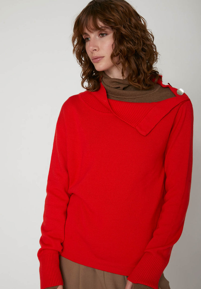 Pull Picasso - rouge