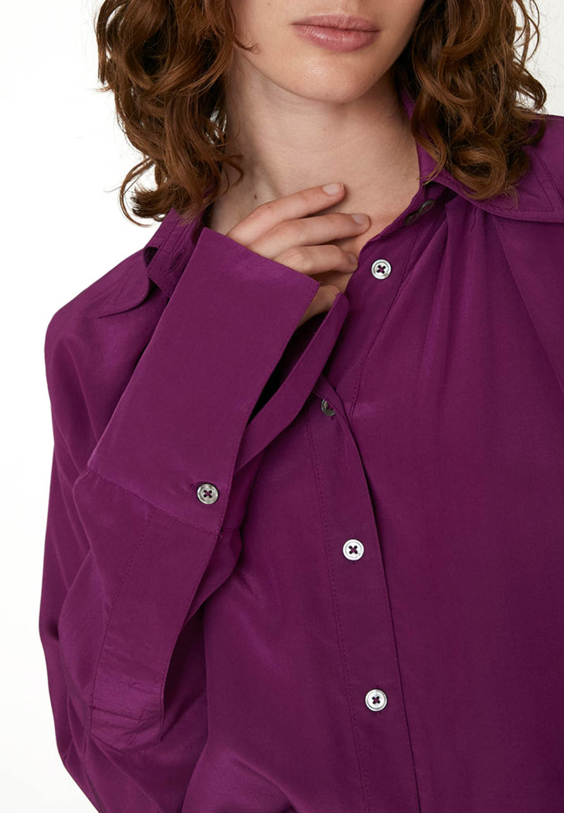 Halli Shirt - deep purple