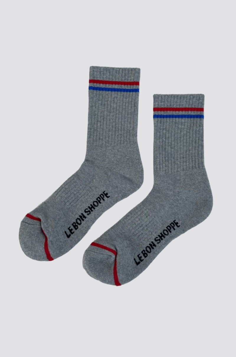Boyfriend socks - True Grey