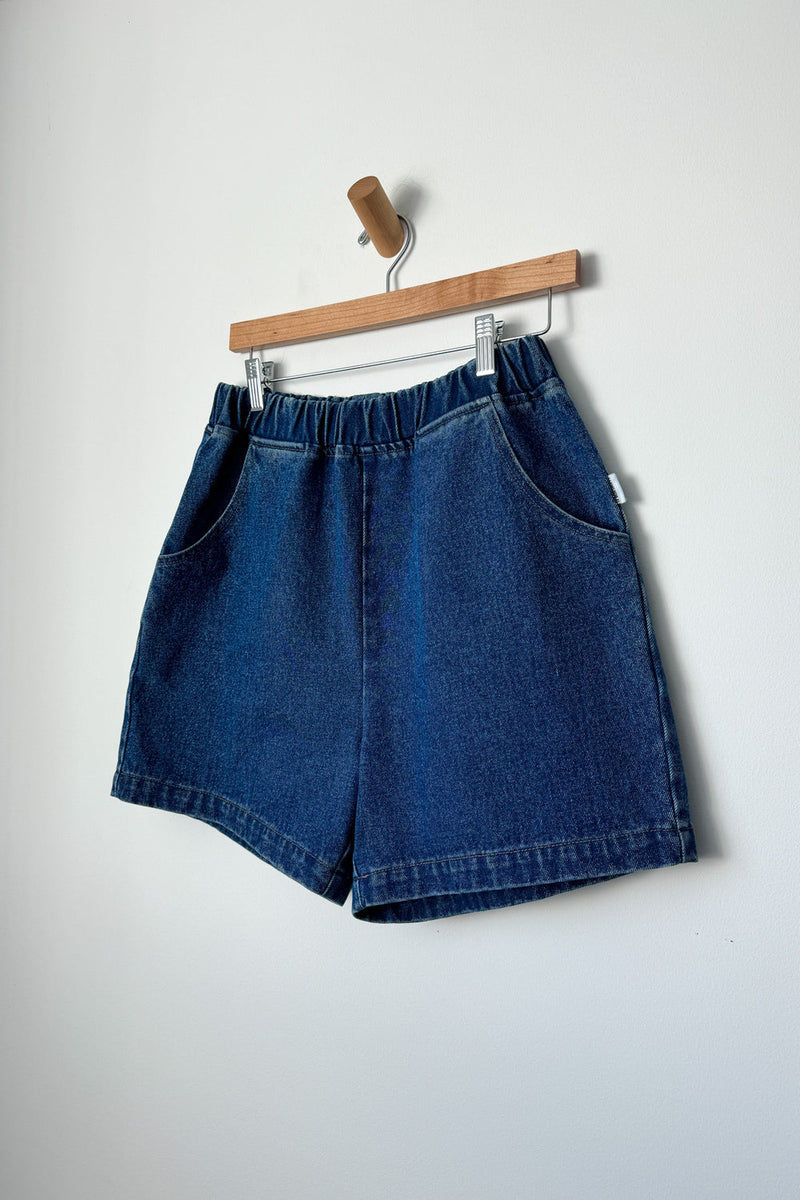 City Shorts - Blauer Denim