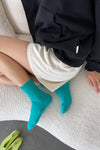 Ses chaussettes - Turquoise