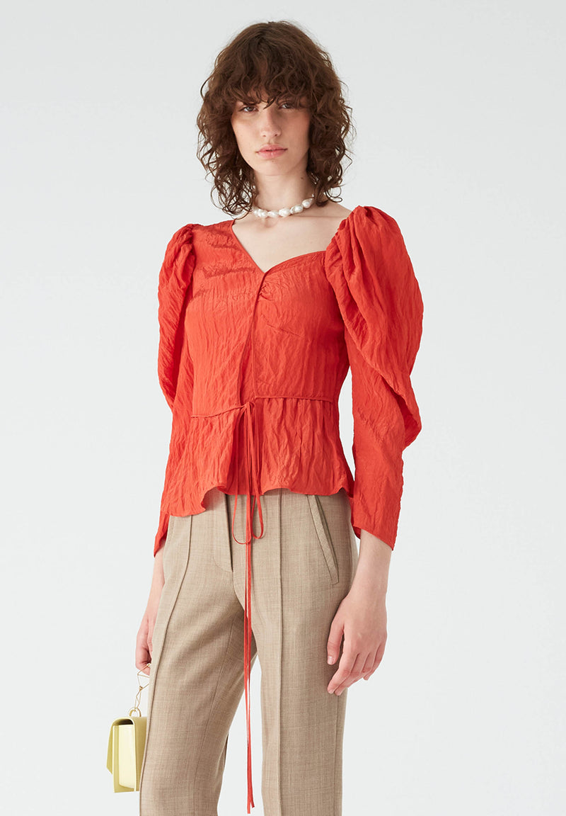 Fiona Blouse - red
