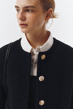 Klassische Boucle Tweed Jacke | DUNST