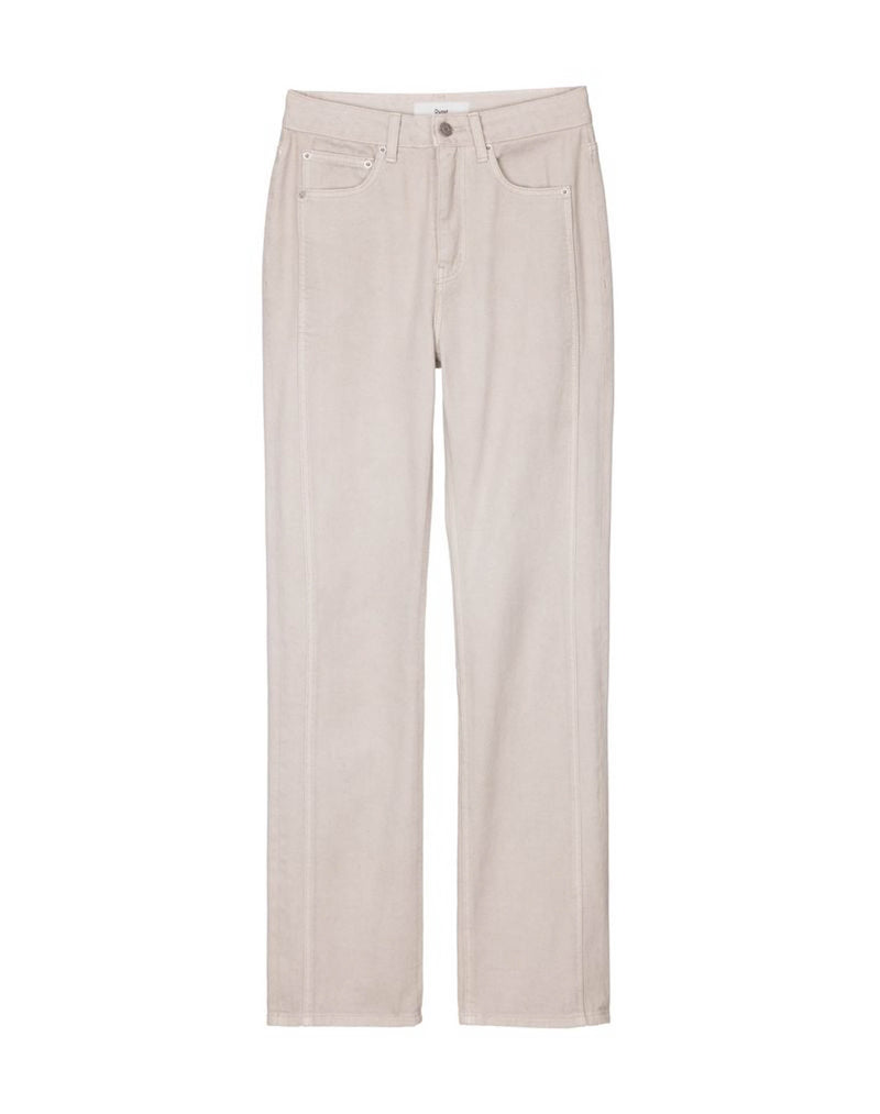 Linear Straight Jeans - beige