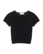 Petit Knit Top - black