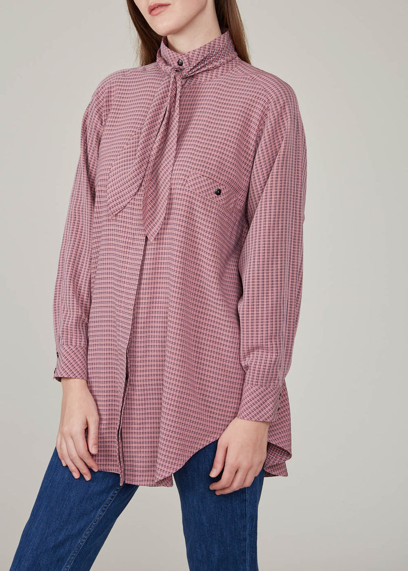 MR.LARKIN - Really shirt - pink plaid