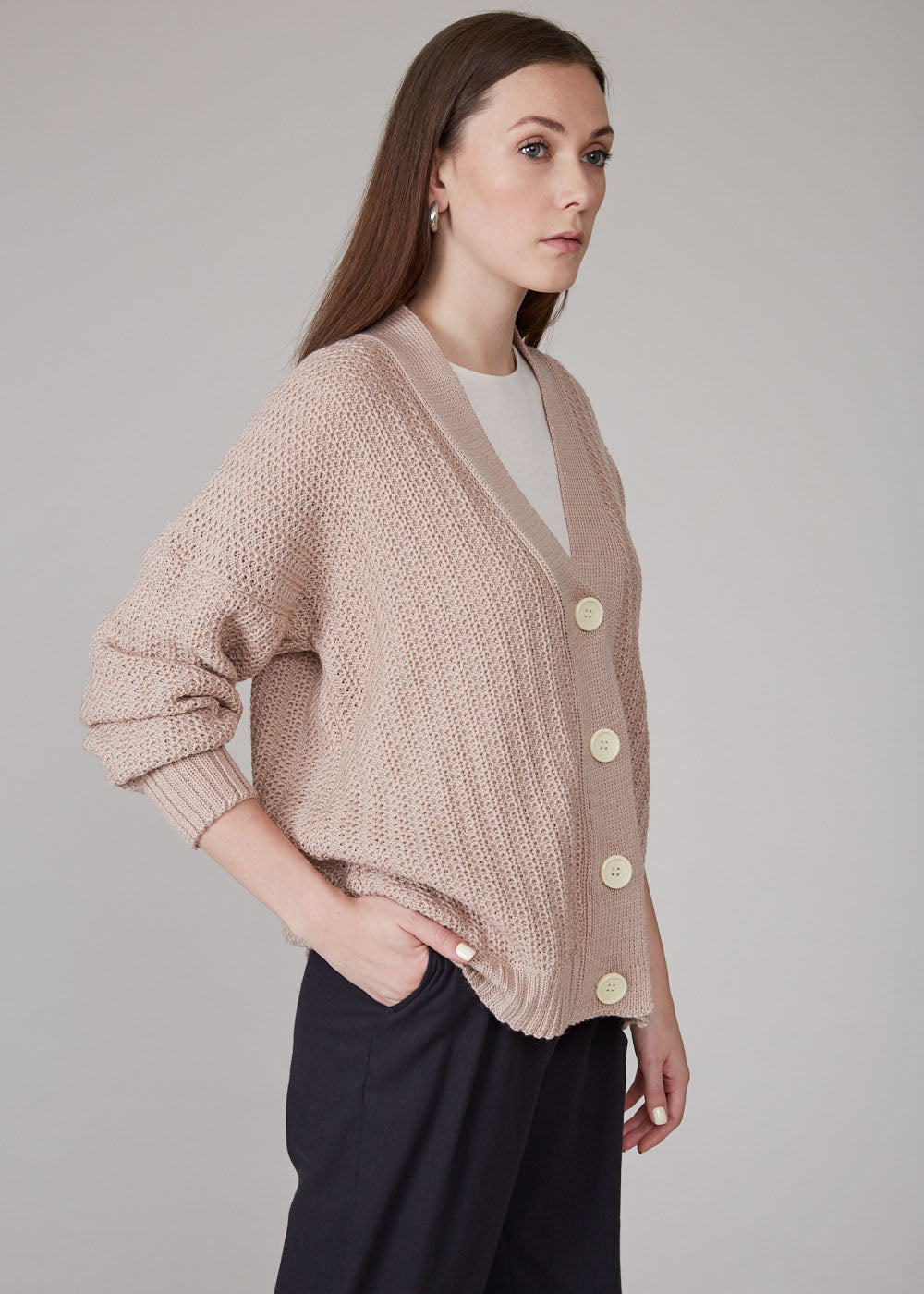 VIVIAN GRAF - Mia cardigan - pastell rosa