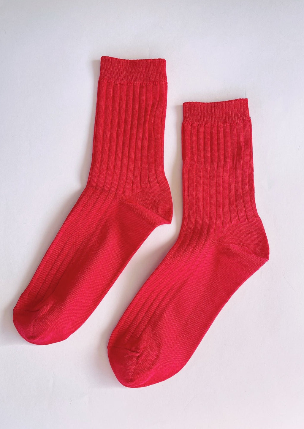 LE BON SHOPPE HER SOCKS RED