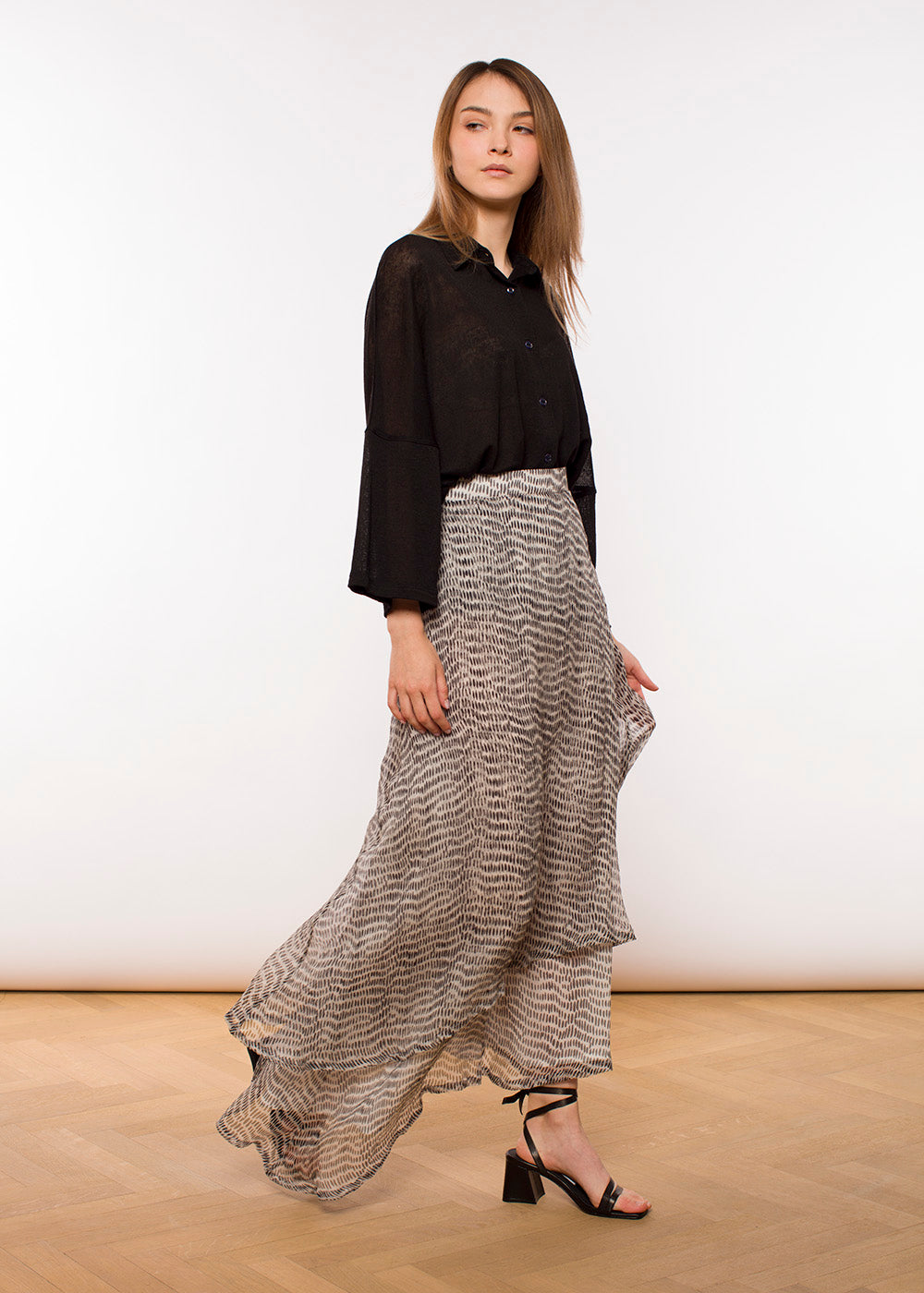 Claudia Nabholz - Valerie Skirt Long - Print