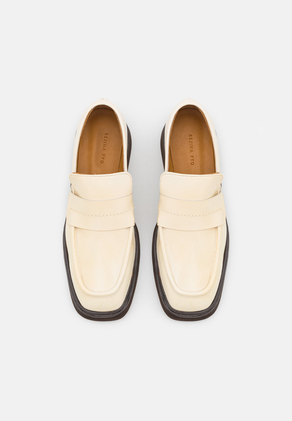 Chunky Loafer 45 mm - Creme