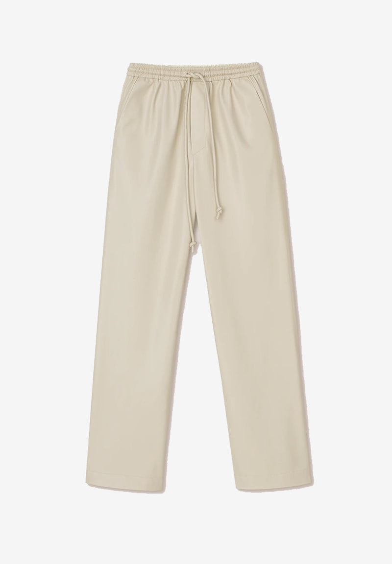 Nanushka - Calie Pants - chalk