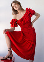 SHAINA MOTE - Acacia Dress - Vermillion