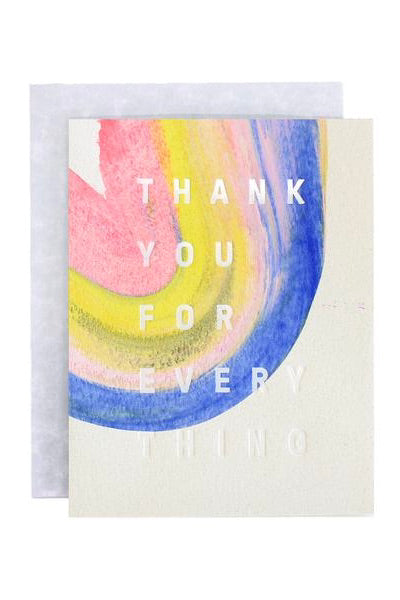 Thank You For Everything - Card