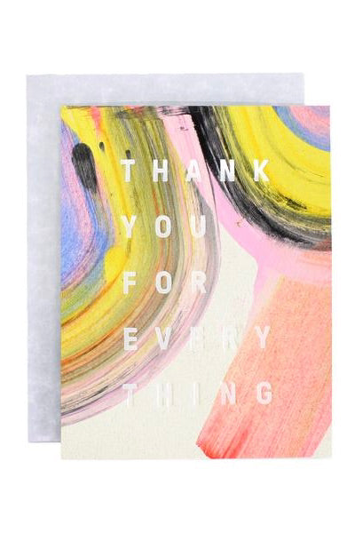 Thank You For Everything - Card