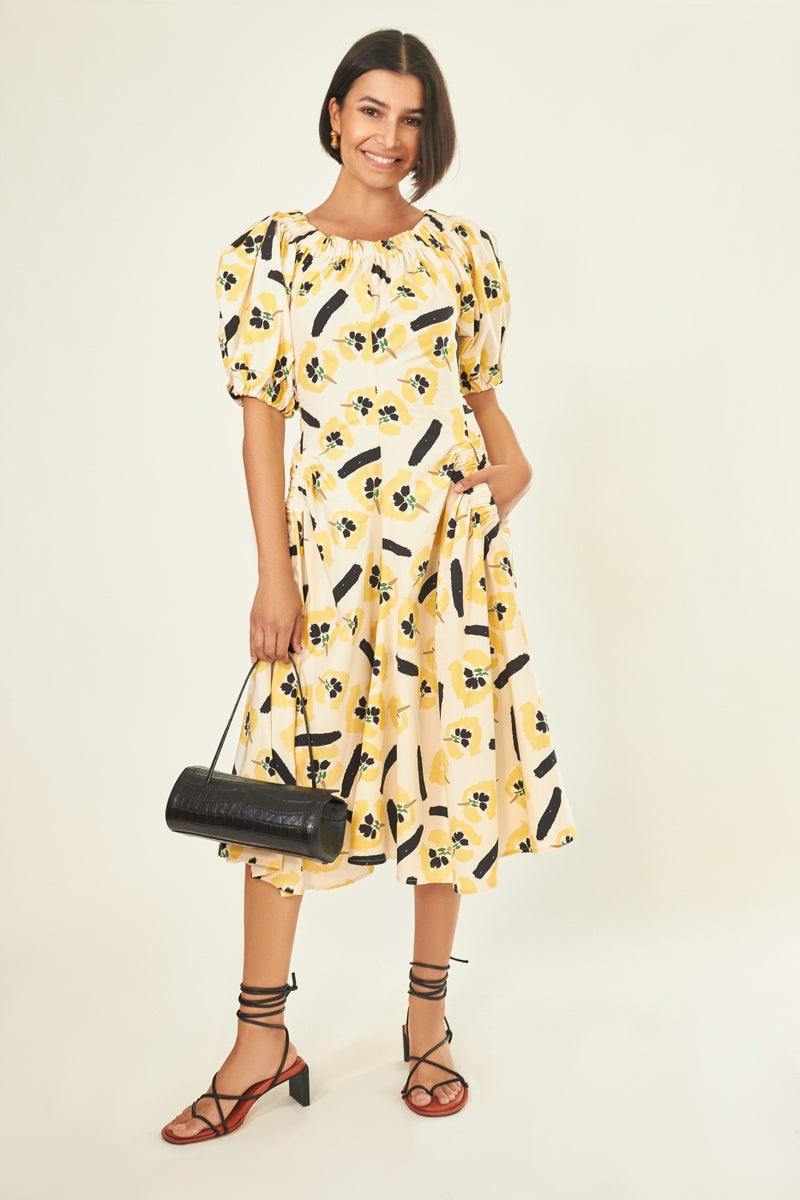 Maggie Dress - Flower Print