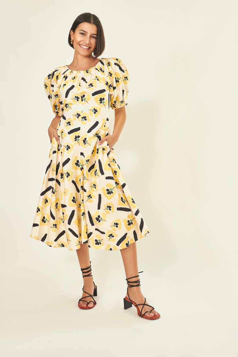 Maggie Dress - Flower Print