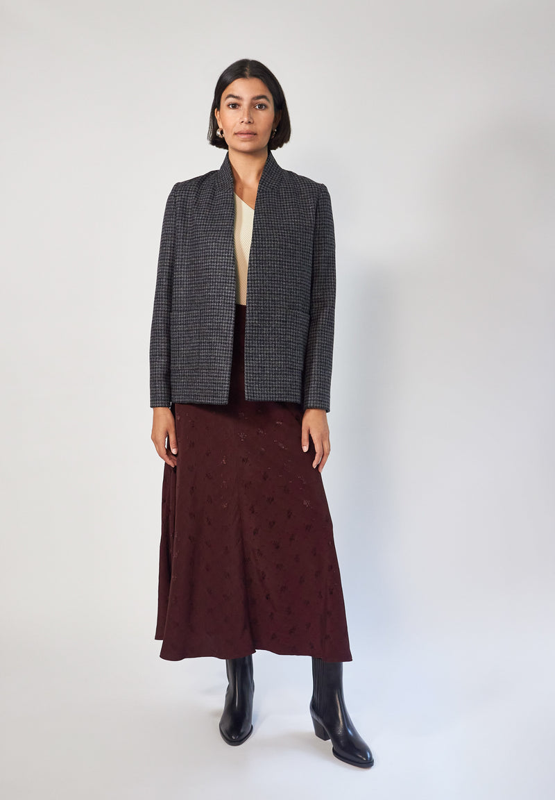 Elton Gift Skirt - black cherry