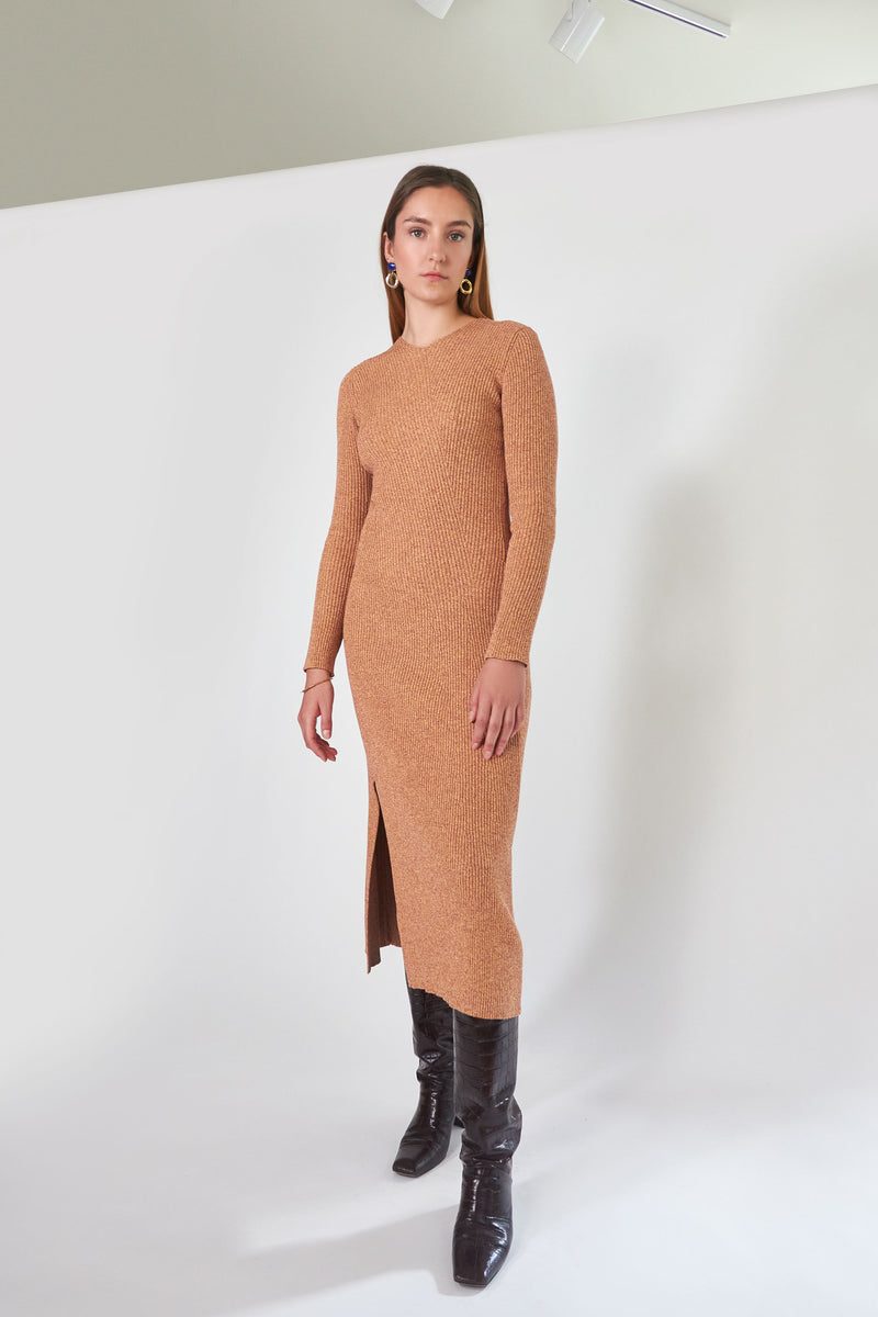 Aeron Segovia Dress - rust