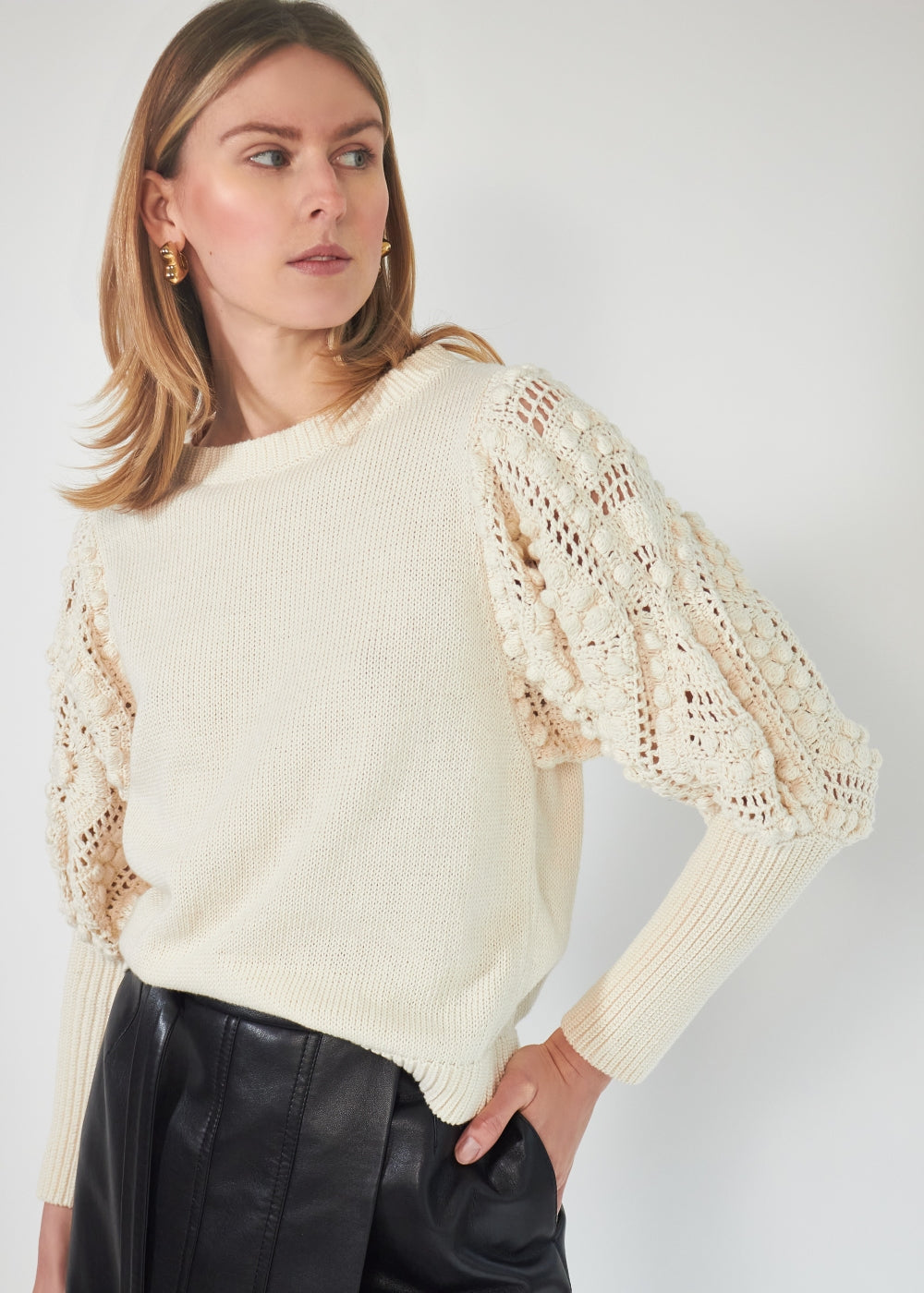 Fiorella Sweater - ecru