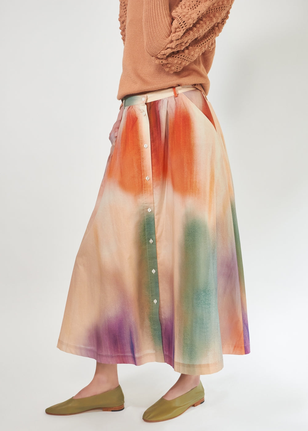 Manille Skirt - MESOGEE print