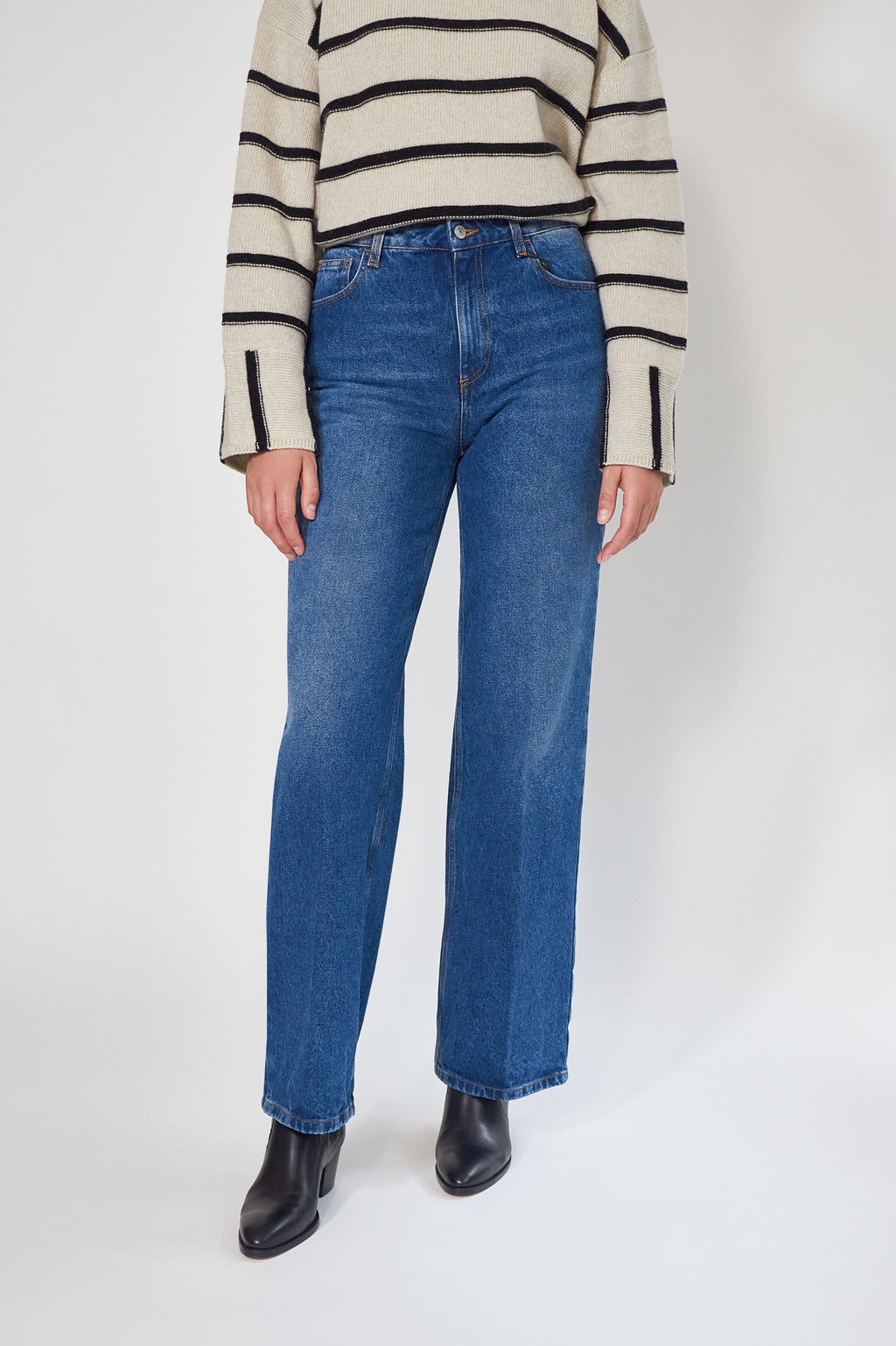 HOUSE OF DAGMAR Alba Denim - medium blue