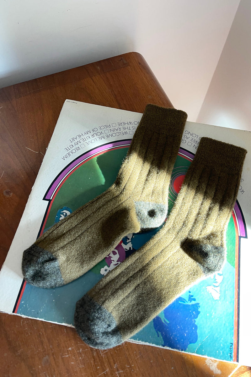 Cashmere Classic Socks - fern