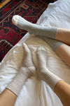 Klassische Socken aus Kaschmir - Fawn