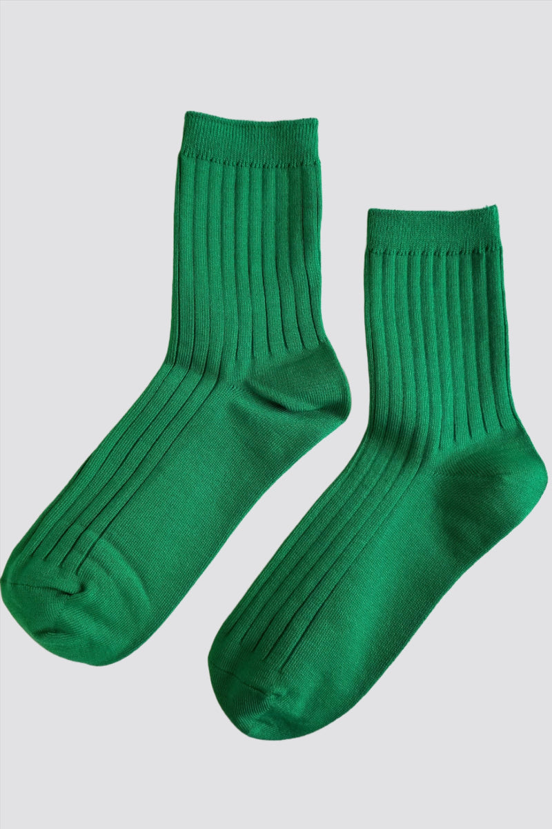 Her Socks - kelly green