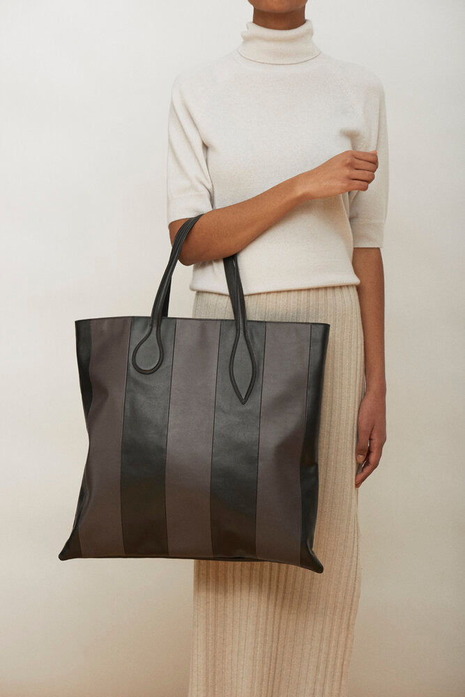 LITTLE LIFFNER - Sprout Tote - Coal/Black