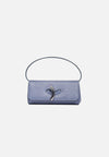Maccheroni Mini Bag - violet blue lizard