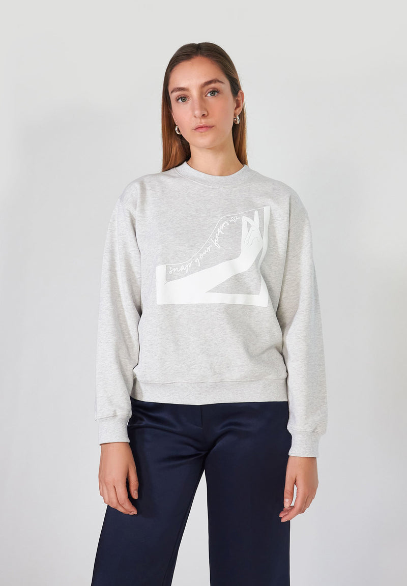 Molleton Sweatshirt - Grey