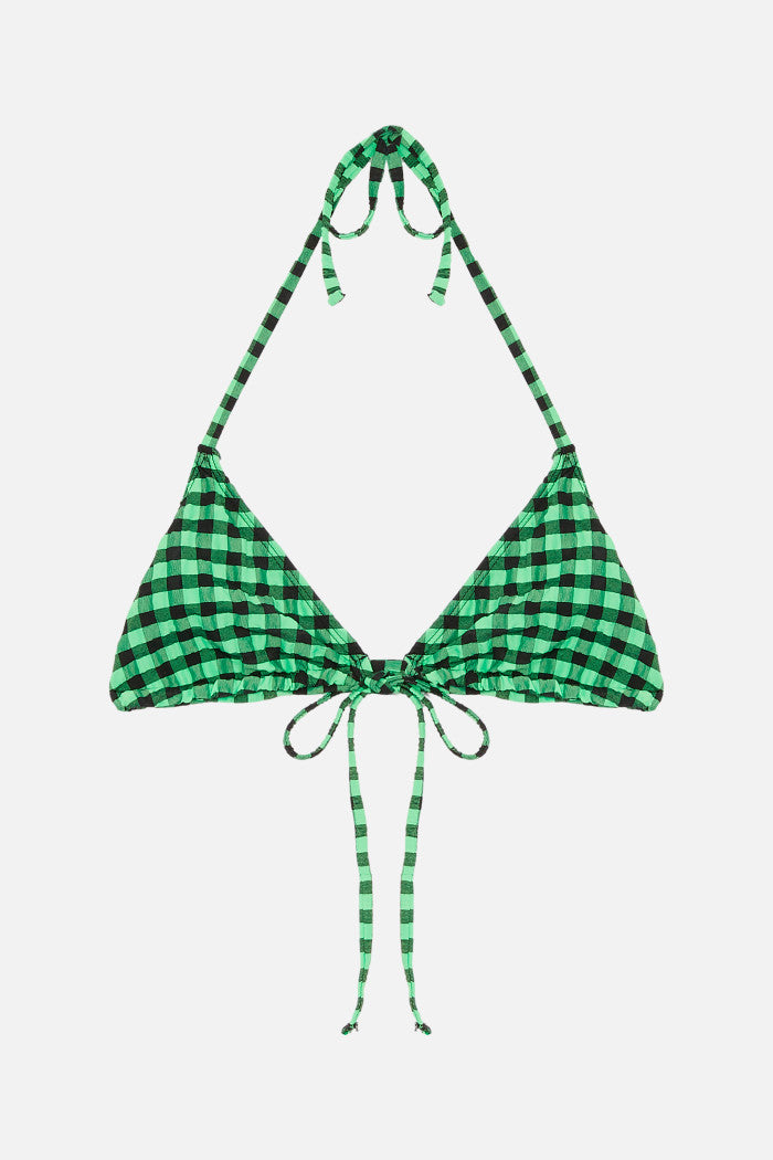 ROSEANNA Domino Elvis Bikini Top - green