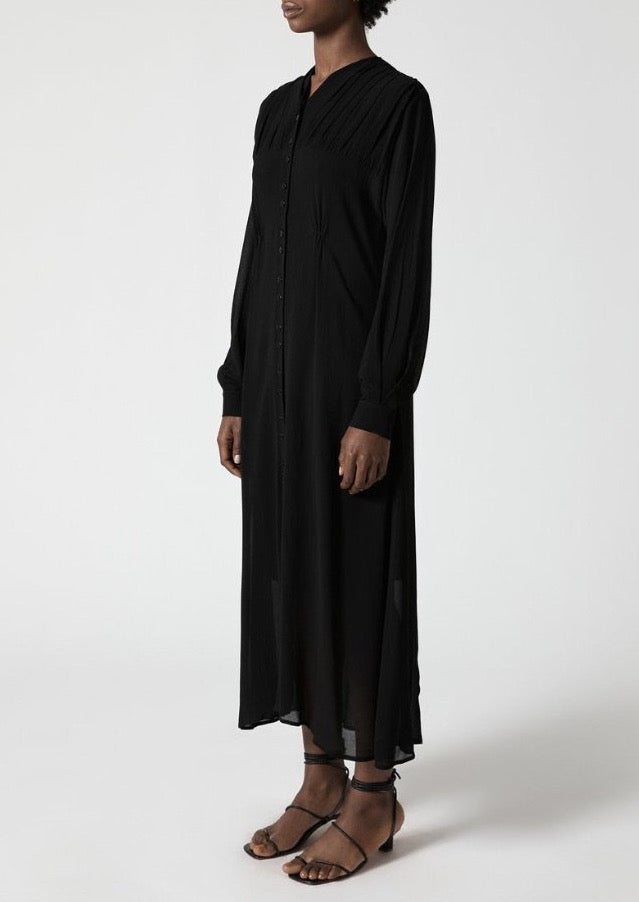 Shaina Mote CLICHY DRESS BLACK