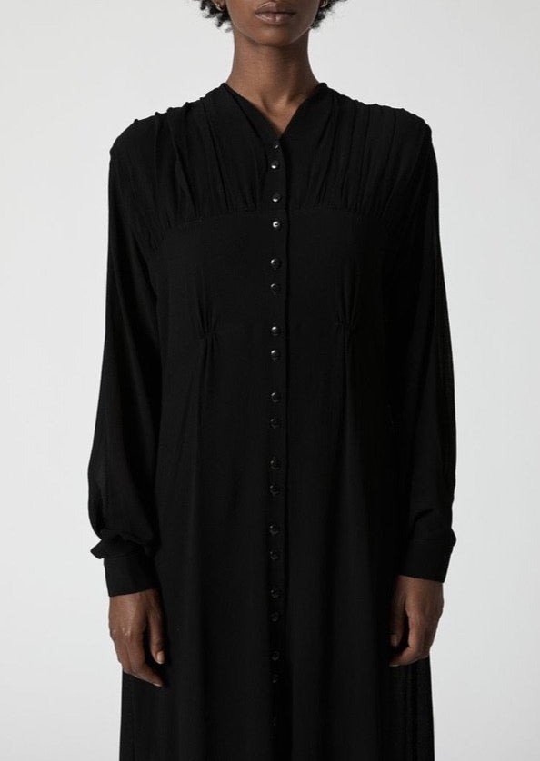 Shaina Mote CLICHY DRESS BLACK
