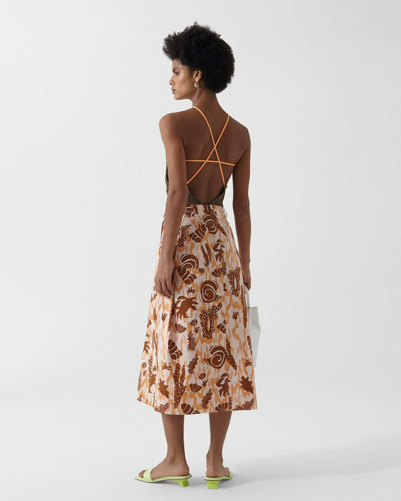 Eunice Skirt - peach