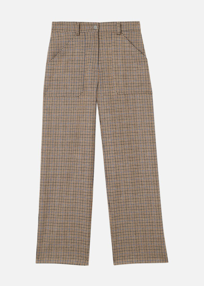 Sachs Pants - Dogstooth pattern